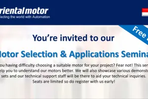 Motor Selection  Applications Seminar